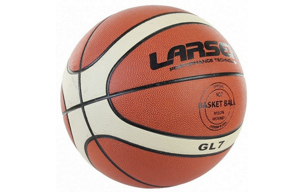 Баскетбольный мяч р.7 Larsen PVC-GL7 600_380