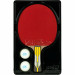 Ракетка для настольного тенниса Double Fish 6A+C, ITTF App+ 2 мяча V40+мм 75_75