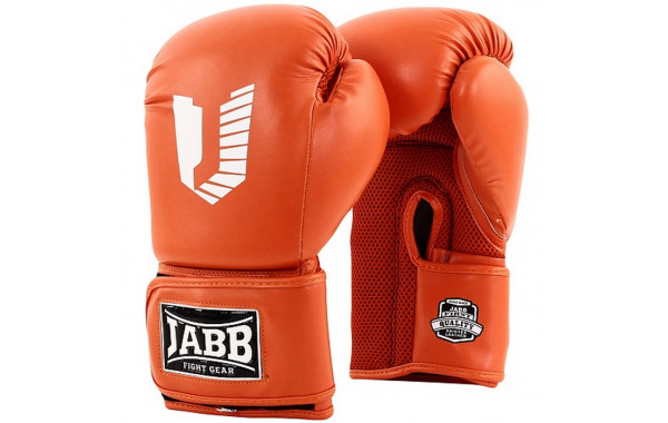 Боксерские перчатки Jabb JE-4056/Eu Air 56 оранжевый 10oz 600_380