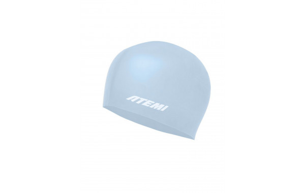 Шапочка для плавания Atemi light silicone cap Light blue FLSC1LBE голубой 600_380