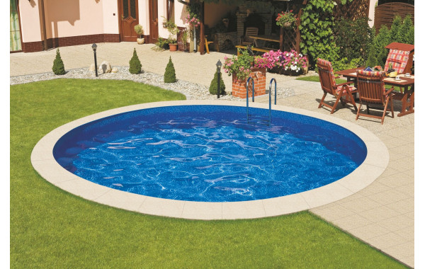 Морозоустойчивый бассейн круглый 400x400x150см Mountfield Ibiza 3EXB0093[3BZA1078] мозаика 600_380