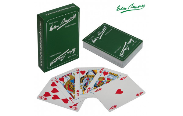 Карты игральные Iwan Simonis 09817 покерные, пластик 600_380