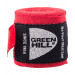 Бинт боксерский Green Hill BP-6232c, 3,5м, эластик красный 75_75