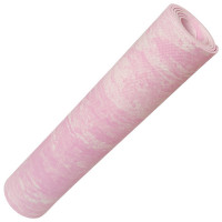 Коврик для йоги 173х61х0,3см Sportex ЭВА E40025 розовый Мрамор (147-005)