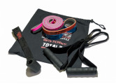 Набор из трех эспандеров Original Fit.Tools с аксессуарами в сумке FT-3COLOR-SET двухцветные