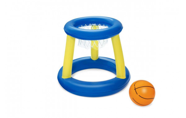Набор для игры на воде 61см Баскетбол корзина и мяч, от 3 лет Bestway 52418 600_380