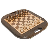 Шахматы, нарды резные Haleyan Овальные 40 kh132-4