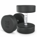 Гантель круглая обрезиненная 25 кг UnixFit PRO DBRND25PBKx2 2 шт 75_75
