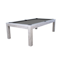 Бильярдный стол для пула Rasson Penelope 8 ф, с плитой, со столешницей 55.340.08.2 silver mist