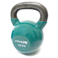 Гиря в виниловой оболочке 28 кг Fitex Pro FTX2201-28