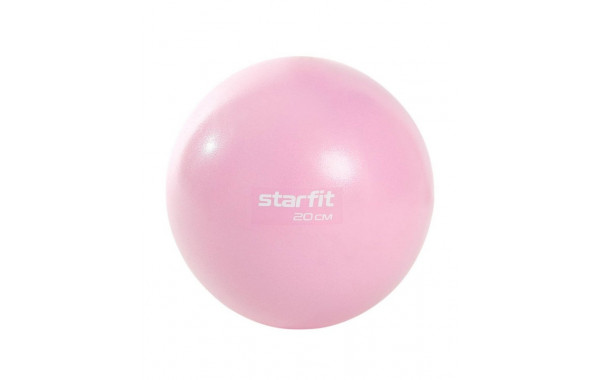 Мяч для пилатеса Core d20 см Star Fit GB-902 розовый пастель 600_380
