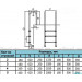 Лестница для бассейна Poolmagic MU 515 AISI 304 5 ступеней 75_75