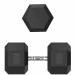 Гантель гексагональная обрезиненная 47,5 кг UnixFit DBHEX47_5x2 2 шт 75_75