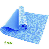 Коврик для йоги 173x61x0.5 см Sportex HKEM113-05-BLUE, Голубой