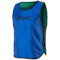 Манишка двухсторонняя Jogel Reversible Bib, детский синий/зеленый