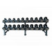 Комплект PVC гантелей 2,5-25кг (10пар) со стойкой V-Sport FTX-312.1 75_75