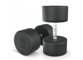Гантель круглая обрезиненная 45 кг UnixFit PRO DBRND45PBKx2 2 шт
