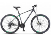 Велосипед Stels Navigator 930 MD V010 Антрацитовый/Зеленый 29Ø (м) (LU091698)
