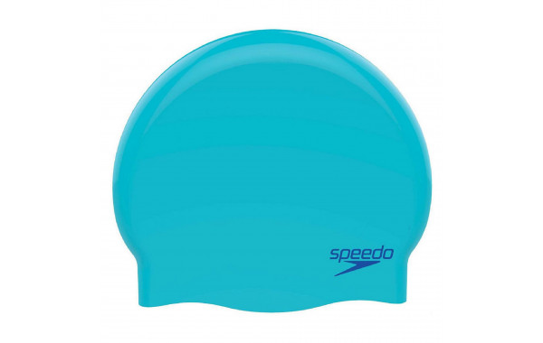 Шапочка для плавания детская Speedo Molded Silicone Cap Jr 8-709908420 голубой 600_380