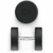 Гантель круглая обрезиненная 20 кг UnixFit PRO DBRND20PBKx2 2 шт 75_75
