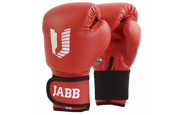 Боксерские перчатки Jabb JE-2021A/Basic Jr 21A красный 6oz 600_380