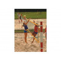 Сетка для пляжного волейбола ПрофСетка нить 2,5 мм 1,00 м х 8,50 м, черный 6025-03