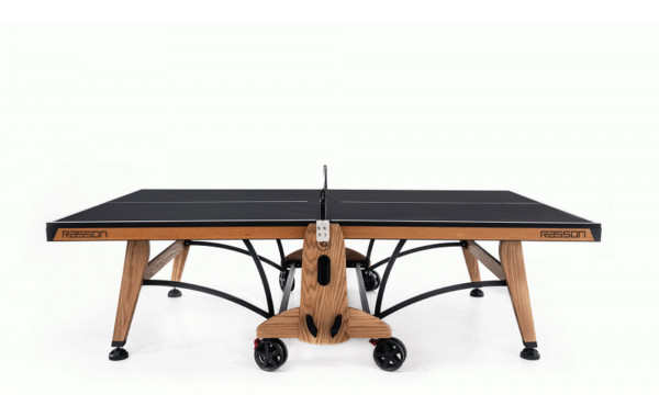 Теннисный стол складной для помещений Rasson Premium T03 Indoor 51.235.01.0 натуральный дуб 600_380