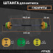 Штанга для аэробики 20кг Fitex Pro BODY PAMP FTX-3016B 75_75