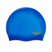 Шапочка для плавания детская Speedo Plain Moulded Silicone Cap Jr 8-7099015965 синий 75_75