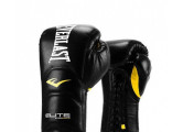 Перчатки тренировочные Everlast Elite Pro черные 16 oz P00000679 16 BK