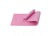 Коврик для йоги и фитнеса 183x61x0,8см Star Fit PVC FM-101 розовый пастель