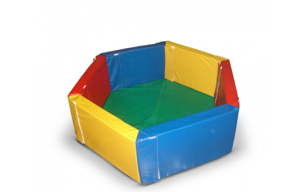Сухой бассейн разборный шестиугольный расчитан на 800 шариков ФСИ 2283 600_380