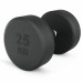 Гантель круглая обрезиненная 25 кг UnixFit PRO DBRND25PBKx2 2 шт 75_75
