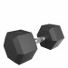 Гантель гексагональная обрезиненная 20 кг UnixFit DBHEX20x2 2 шт 75_75