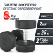 Гантель круглая обрезиненная 25 кг UnixFit PRO DBRND25PBKx2 2 шт 75_75