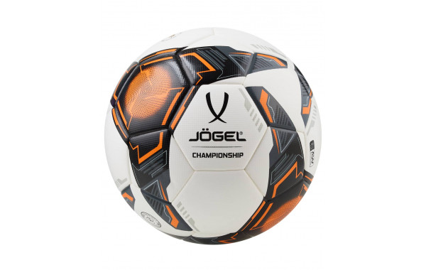 Мяч футбольный Jogel Championship, №5, белый 600_380