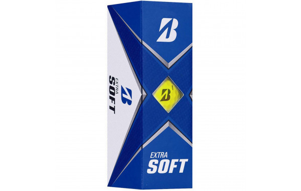 Мяч для гольфа Bridgestone Extra Soft BBGBX1YXJE желтый (3шт) 600_380