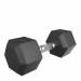Гантель гексагональная обрезиненная 12,5 кг UnixFit DBHEX12_5x2 2 шт 75_75