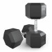Гантель гексагональная обрезиненная 45 кг UnixFit DBHEX45x2 2 шт 75_75