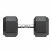 Гантель гексагональная обрезиненная 30 кг UnixFit DBHEX30x2 2 шт 75_75
