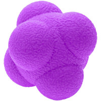 Мяч для развития реакции Sportex Reaction Ball M(5,5см) REB-105 Фиолетовый