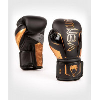 Перчатки Venum Elite Evo 04260-137-12oz черный\бронзовый