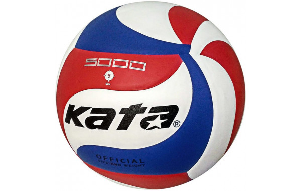 Мяч волейбольный Kata C33282 р.5 бело-сине-красный 600_380