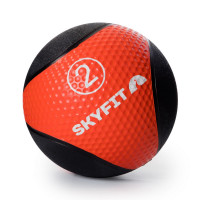 Медицинский мяч 2 кг SkyFit SF-MB2k черный-красный