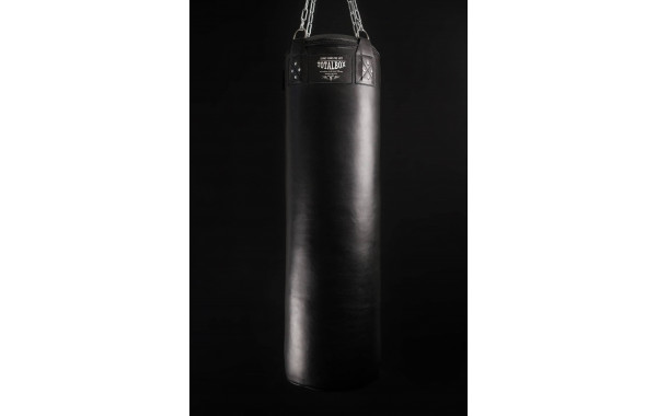 Мешок кожаный набивной боксерский LOFT 55 кг Totalbox СМК ЛФ 35х120-55 черный, коричневый 600_380