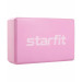 Блок для йоги Star Fit EVA YB-200 розовый пастель 75_75