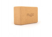 Блок для йоги Myga Cork Eco Brick Block RY1061