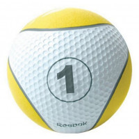 Медицинский мяч 1 кг Reebok RE-21121 желтый
