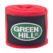Бинт боксерский Green Hill BC-6235a, 2,5 м, х/б Красный 75_75