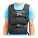 Жилет с отягощением Aerobis blackPack Vest до 25 кг, черный 75_75